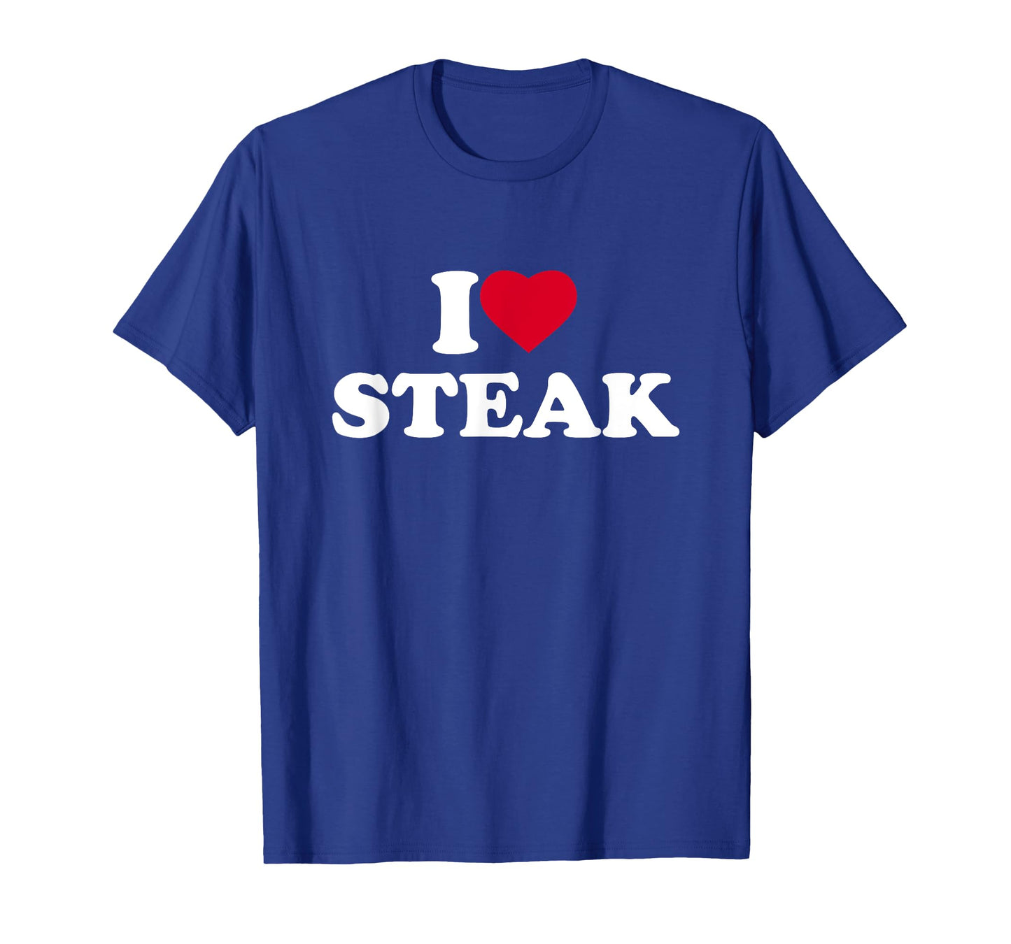 I Love Heart Steak Lover Meat Eater BBQ T-Shirt