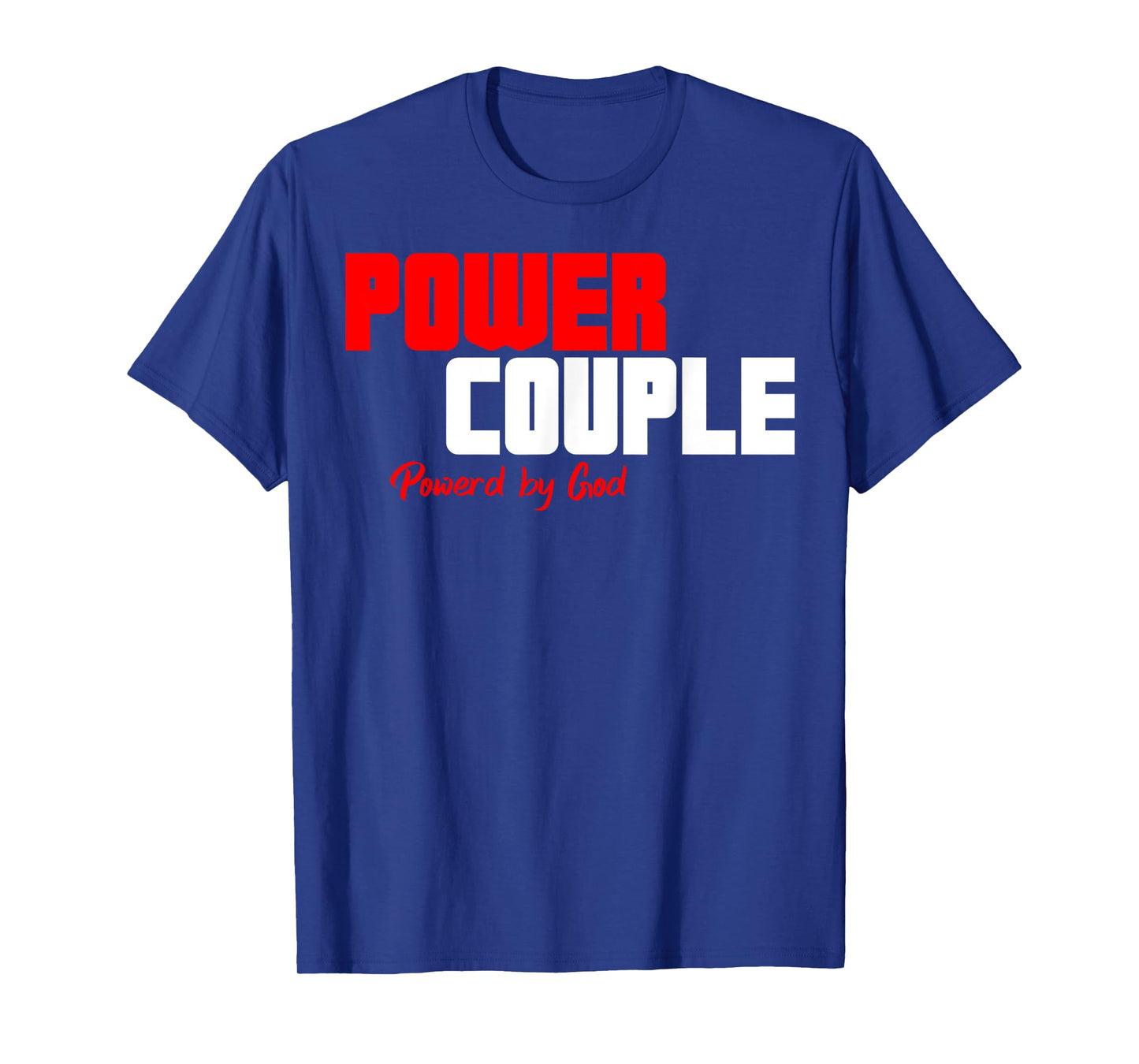 Power Couple Matching Christian Couple Valentine's Day Jesus T-Shirt