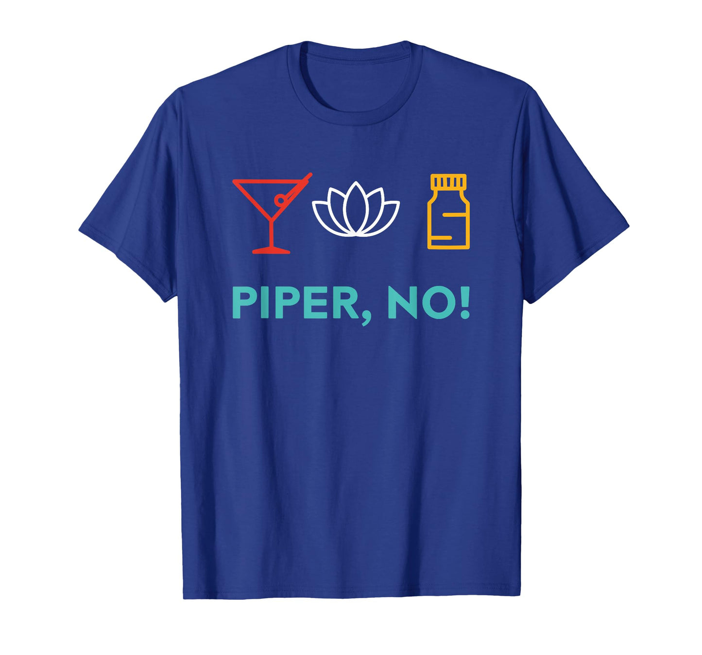 Piper, No Vintage Design T-Shirt