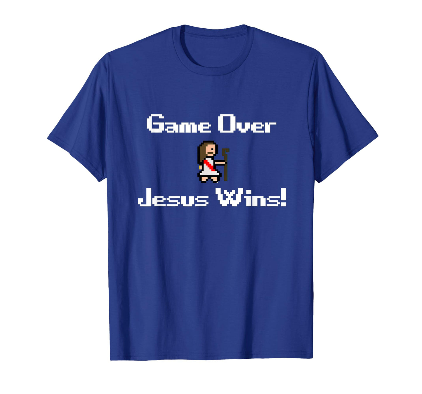 Funny Christian Game over Jesus wins, gaming, faith, bible T-Shirt