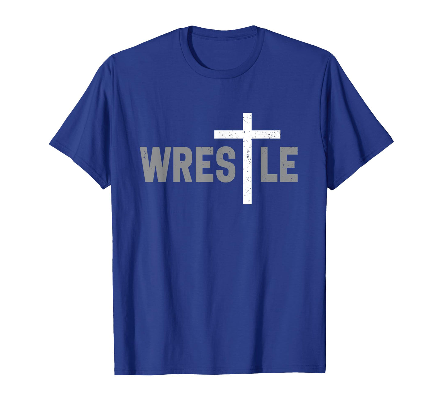 Wrestle Christian Wrestler Cross T-Shirt