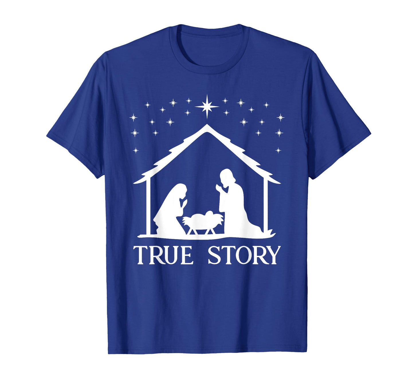 True Story of Jesus Birth Nativity Religious Christmas Gift T-Shirt
