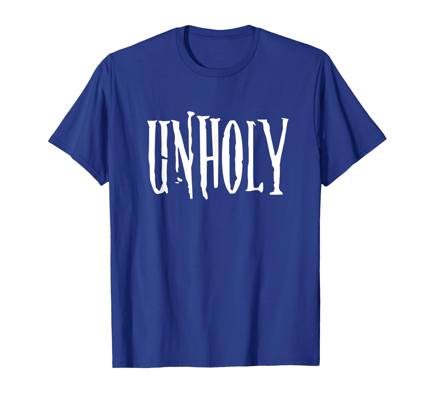 Unholy Funny Satan Antichrist Pagan Satanic Goth T-Shirt