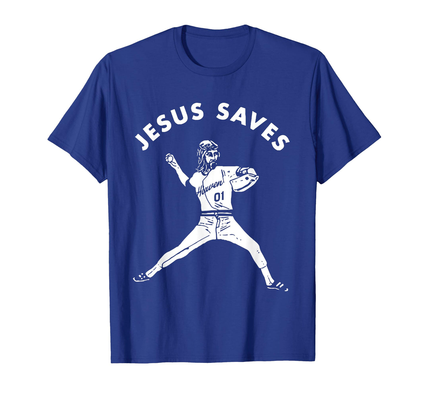 Jesus Saves Religious Christian Faith Baseball Shirt T-Shirt
