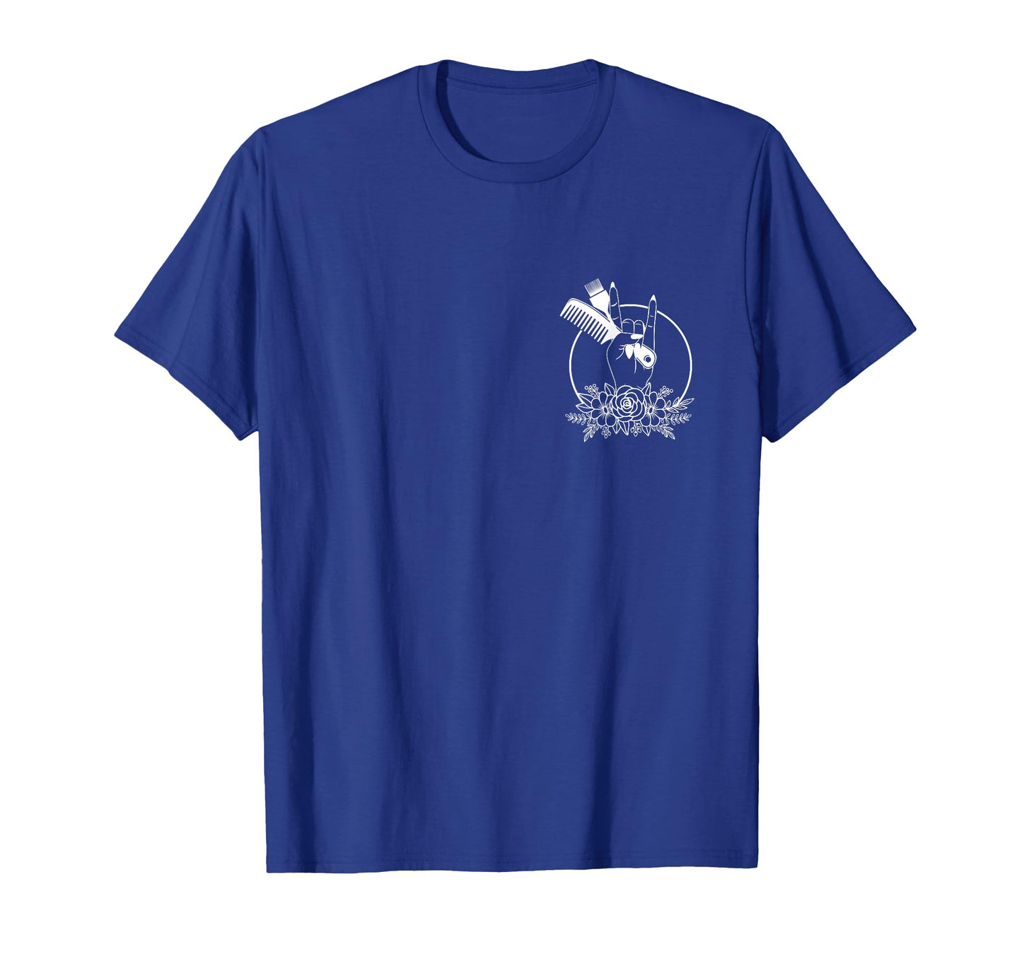 Here Lies Your Dead Ends Hairstylist Pocket Hair Stylist T-Shirt