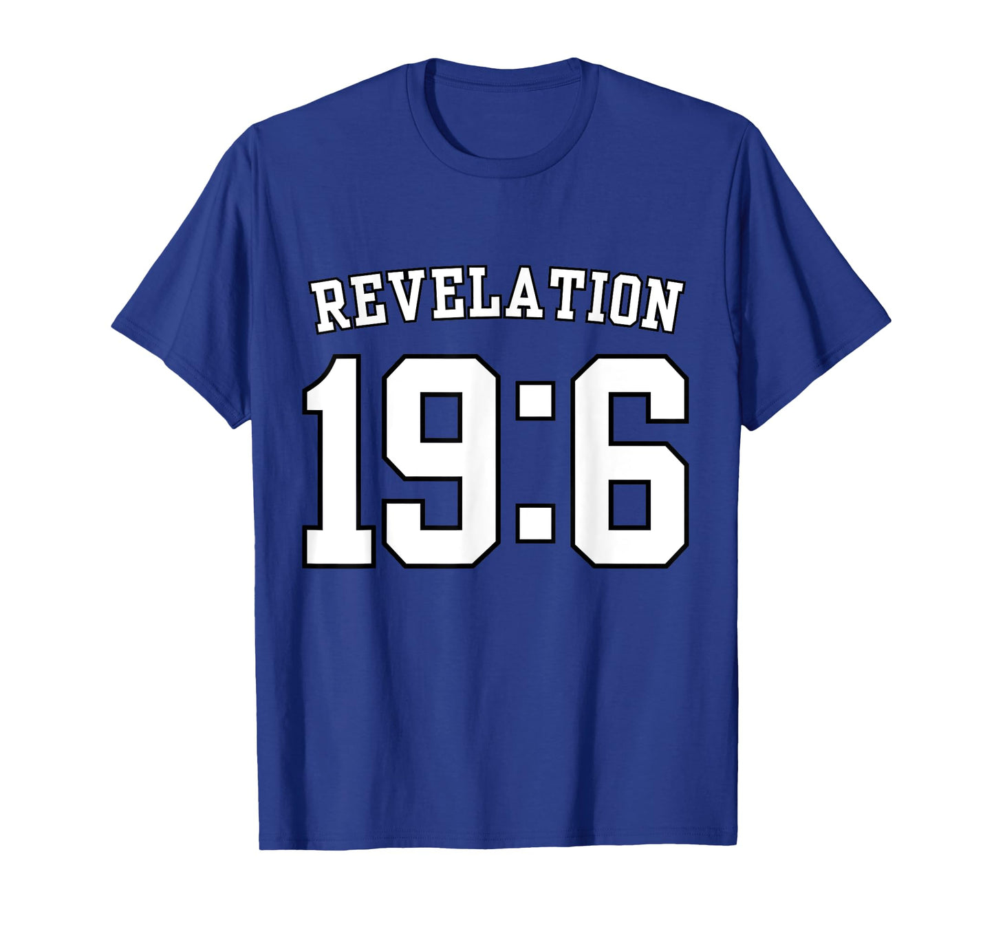 Revelation 19:6 Sports Jersey Christian Scripture Design T-Shirt