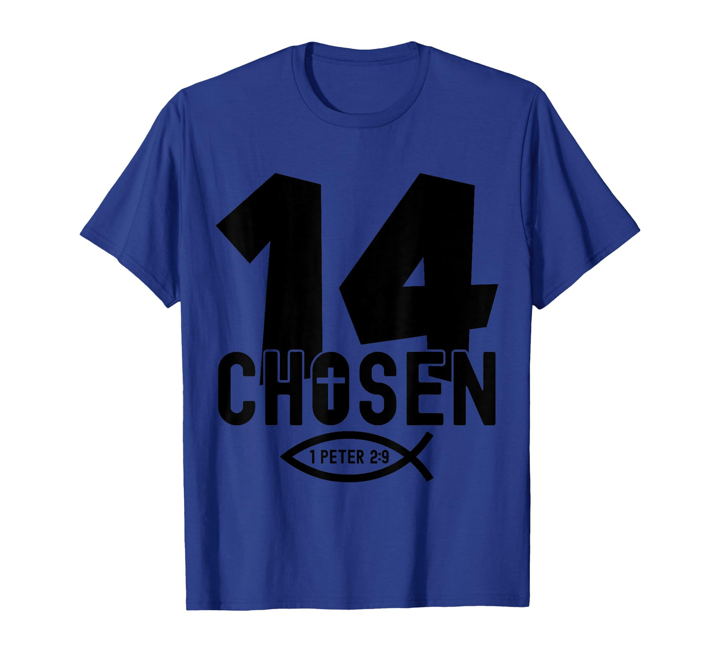 Chosen 14 Religious 14 Years Jesus 14TH Birthday T-Shirt