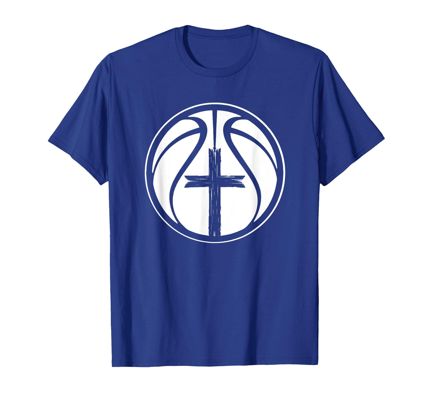 Christian Basketball Apparel Christian Basketball T-Shirt Unisex-Adults Black Small Short Sleeve T-Shirt