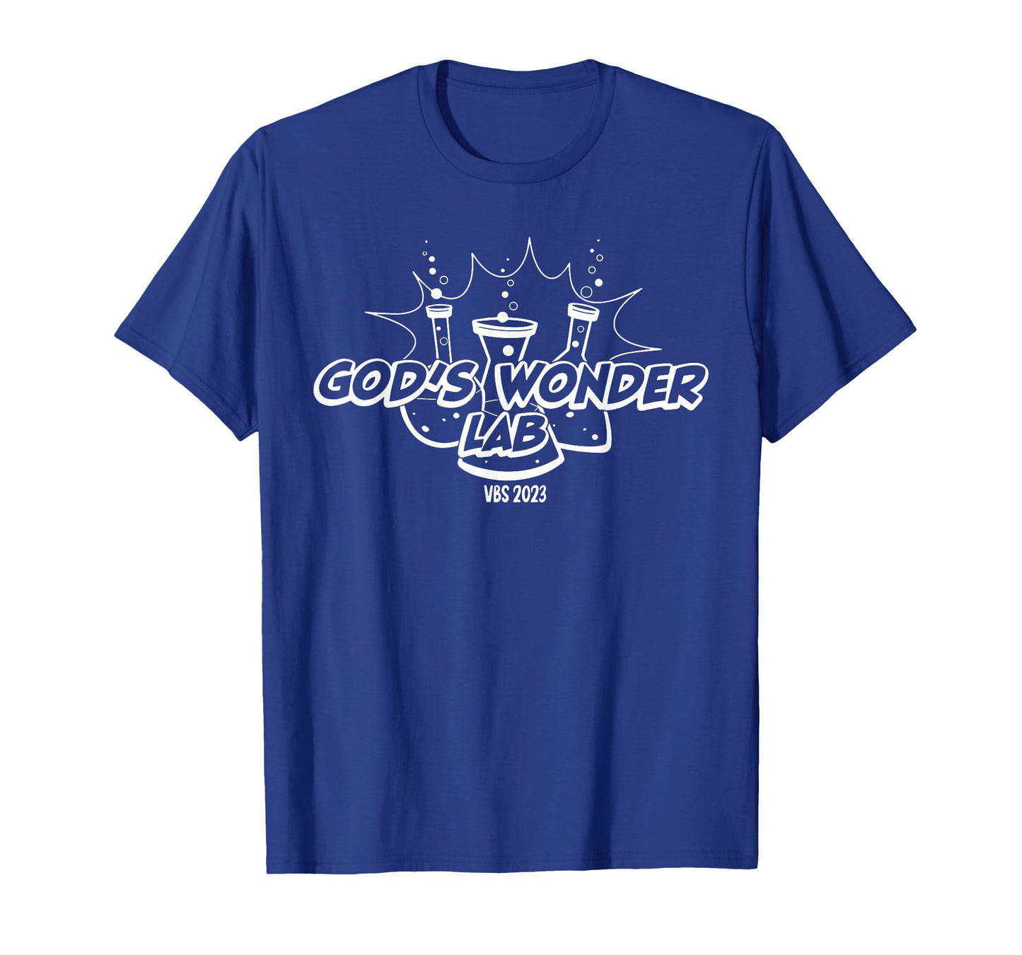God's Wonder Lab VBS 2023 Christian Bible T-Shirt