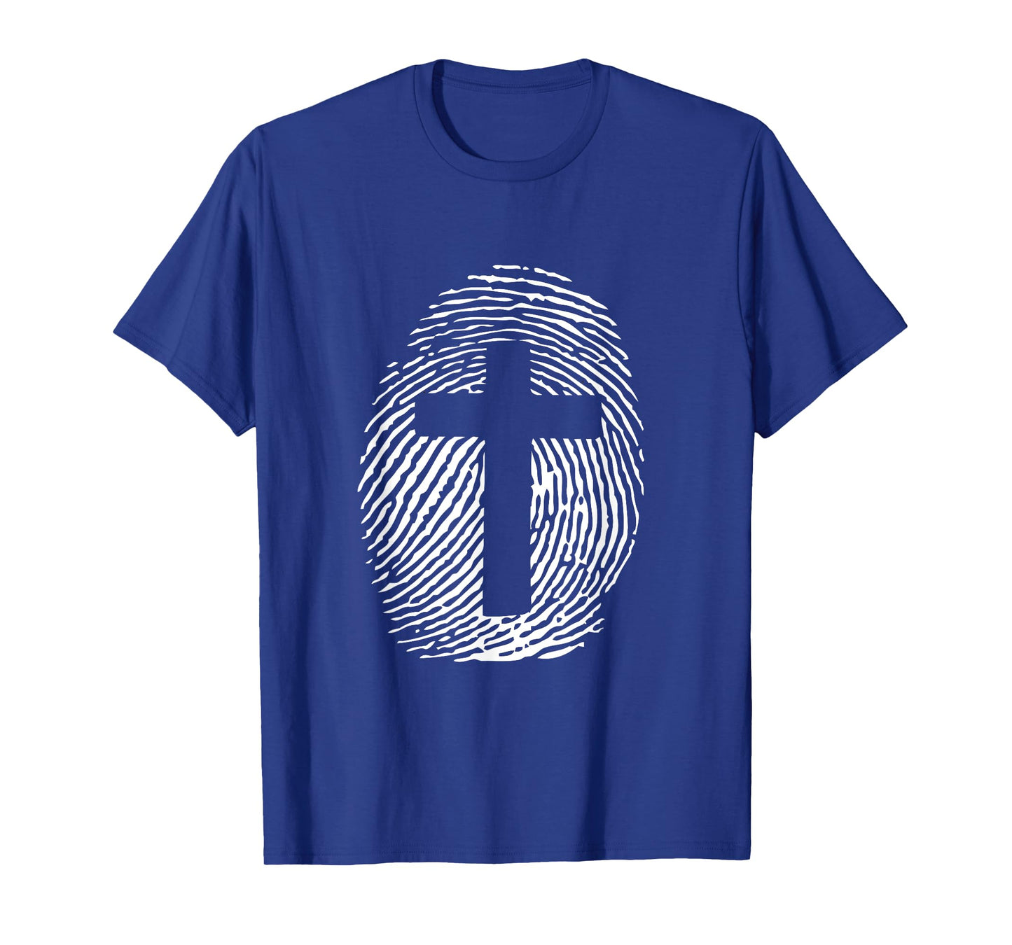Formed in His Image of Jesus Cross Thumbprint Art T-Shirt