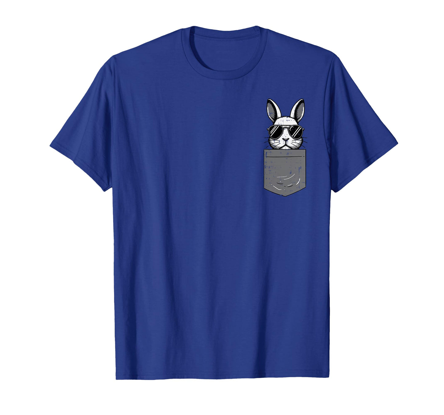Easter Bunny Pocket Sunglasses Cool Rabbit Men Women Kids T-Shirt