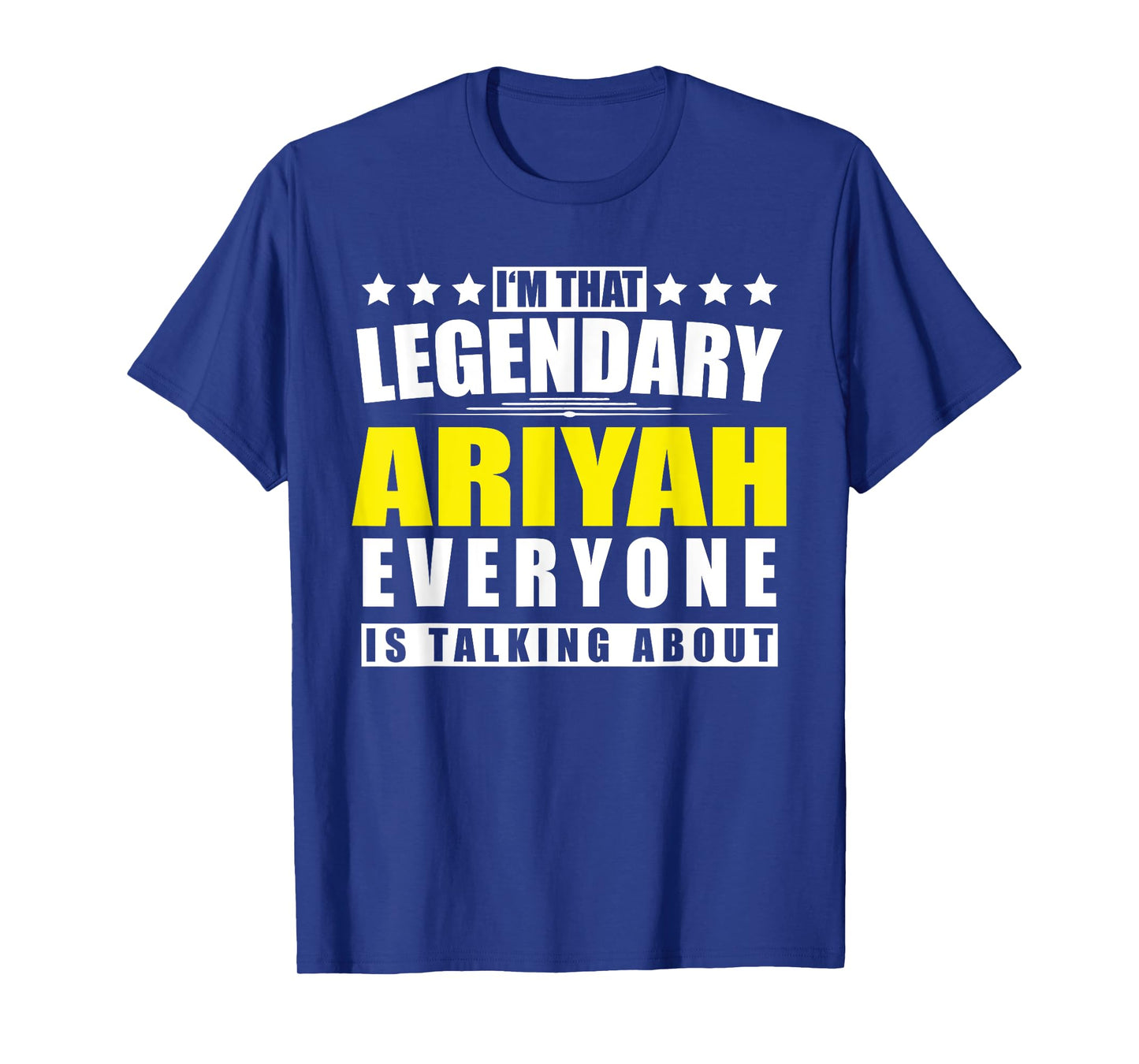 Name Ariyah First Name Gifts - Funny Personalized Gift T-Shirt