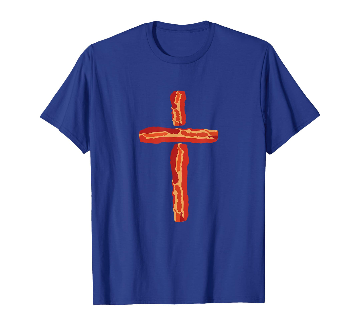 Bacon Cross, Christian Humor, Funny Holy Foodie Art T-Shirt