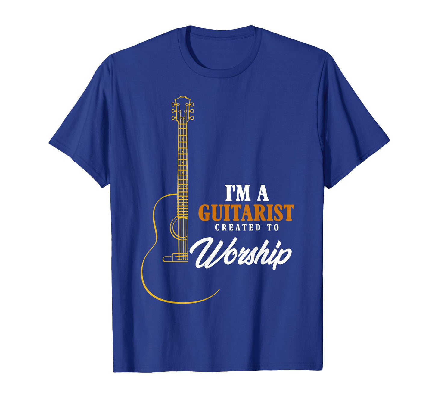 Christian Guitarist Shirt, Created To Worship Musician T-Shirt