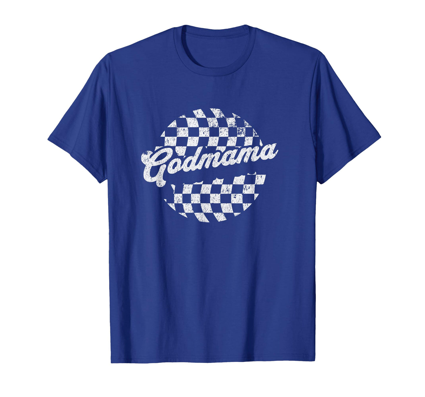 Retro Checkered Cool Godmother T-Shirt