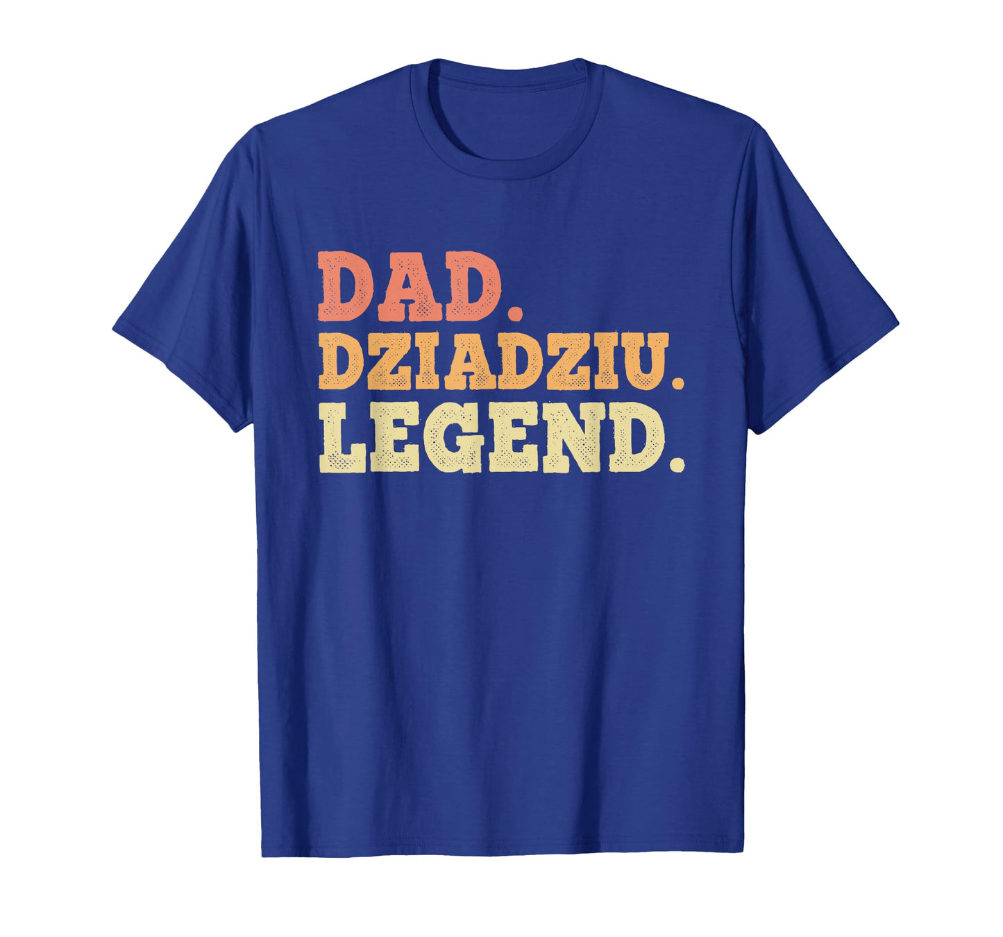 Dad Dziadziu Legend Retro Vintage Funny Legendary Grandpa T-Shirt