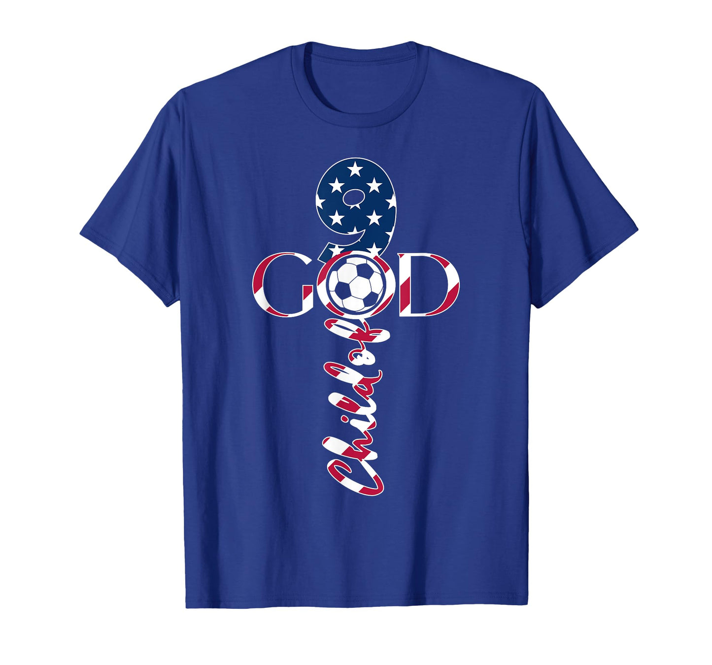 JESUS 9 YEARS CHILD OF GOD SOCCER 9TH BIRTHDAY T-Shirt
