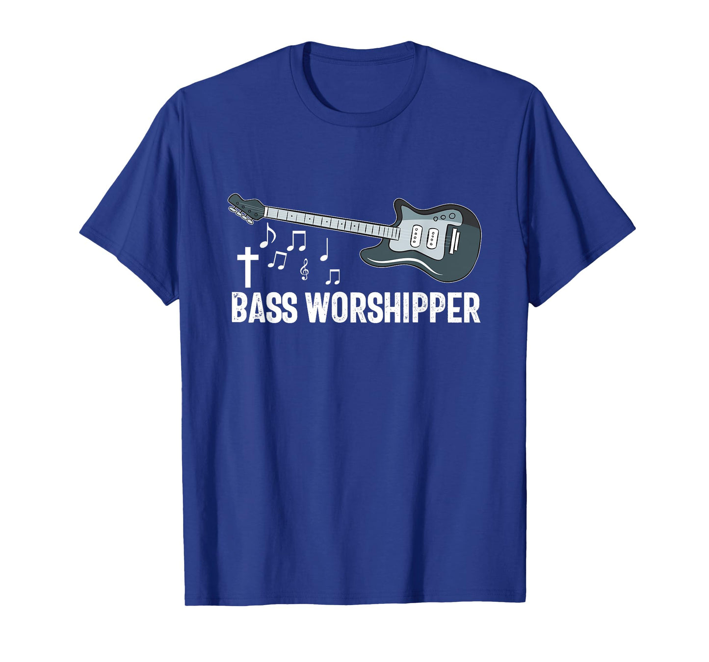 Christian Bass Guitar Player Worship Jesus Bassist Music T-Shirt