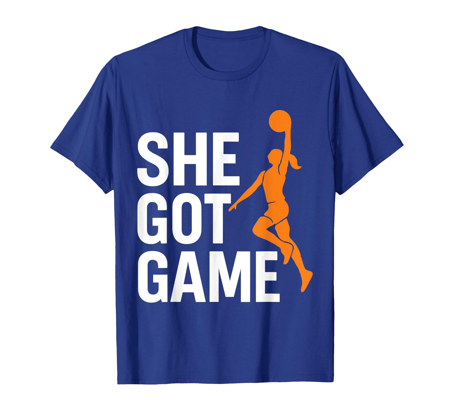 She Got Game Basketball Girl Dunk Empowerment Athletes T-Shirt