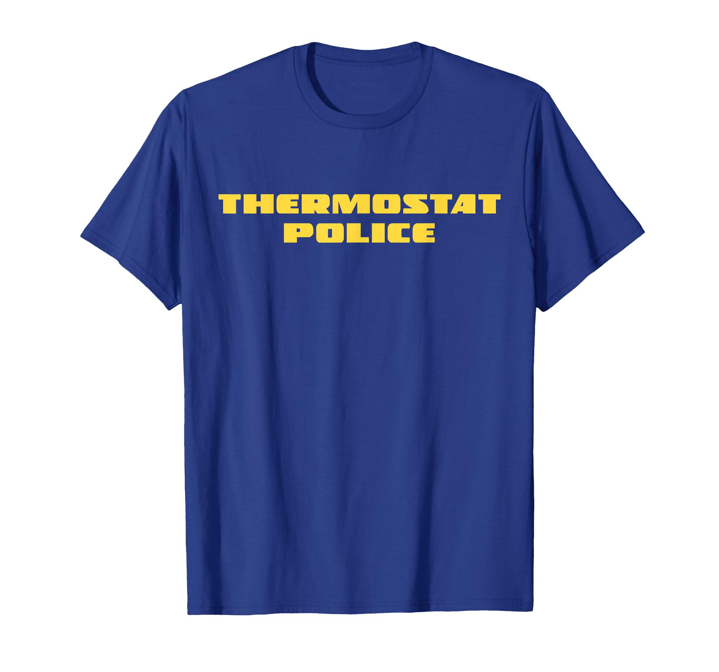 Thermostat Police T-Shirt, Small, Black