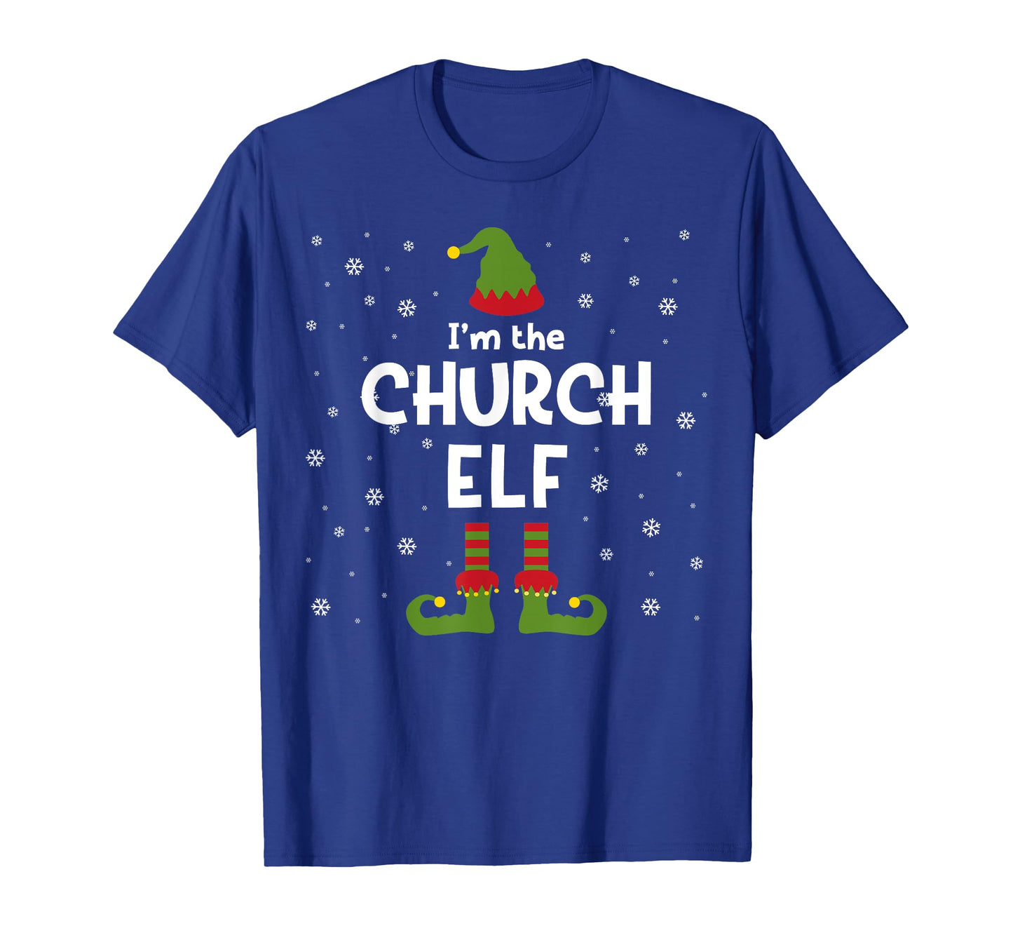 I'm The Church Elf Christian Pastor or Priest Christmas T-Shirt