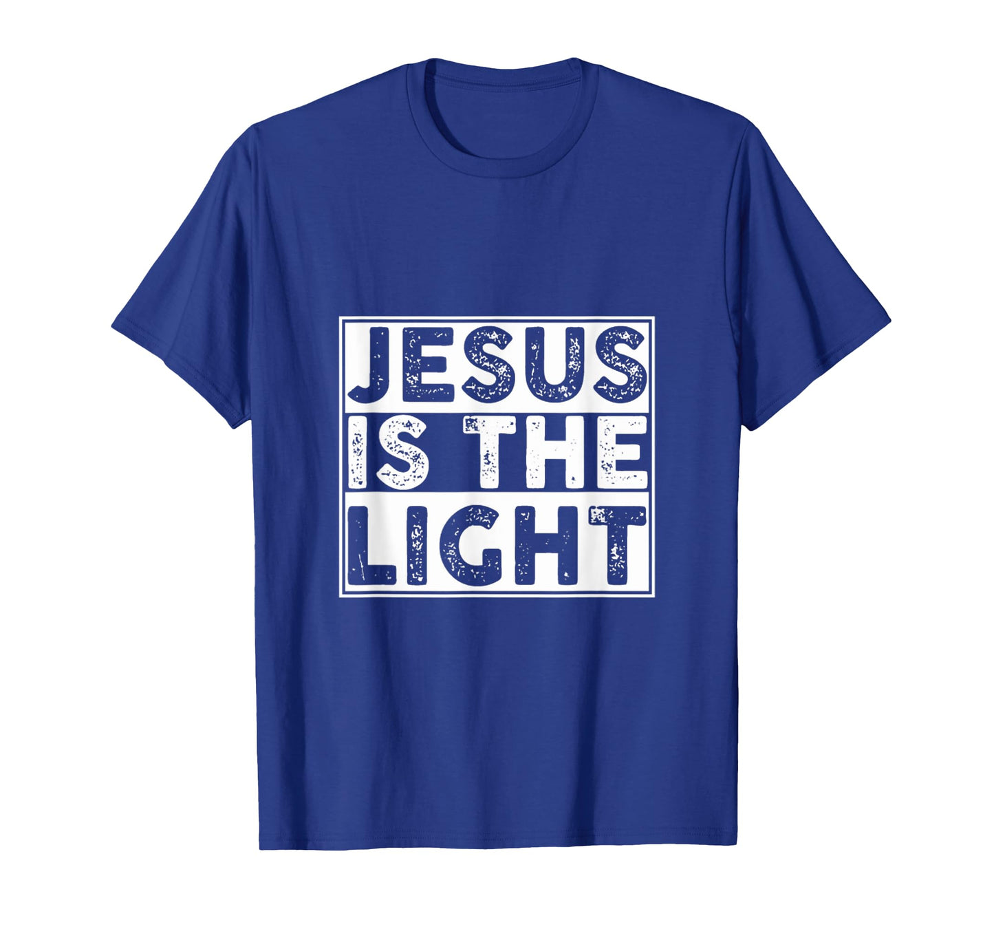 Jesus is The Light Scripture Religious Christian T-Shirt