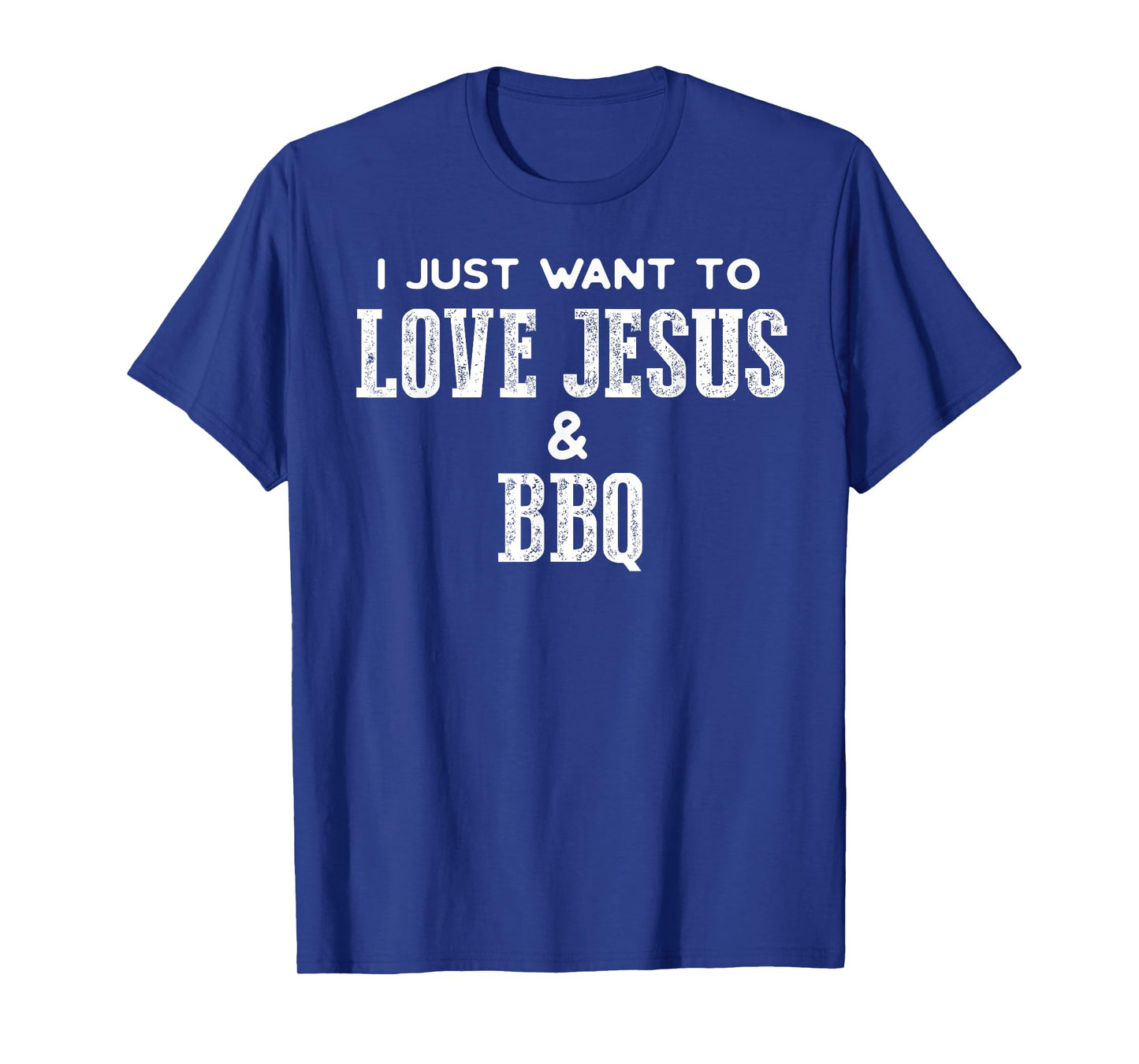 Funny Grilling T Shirt for Christian Love Jesus and BBQ T-Shirt