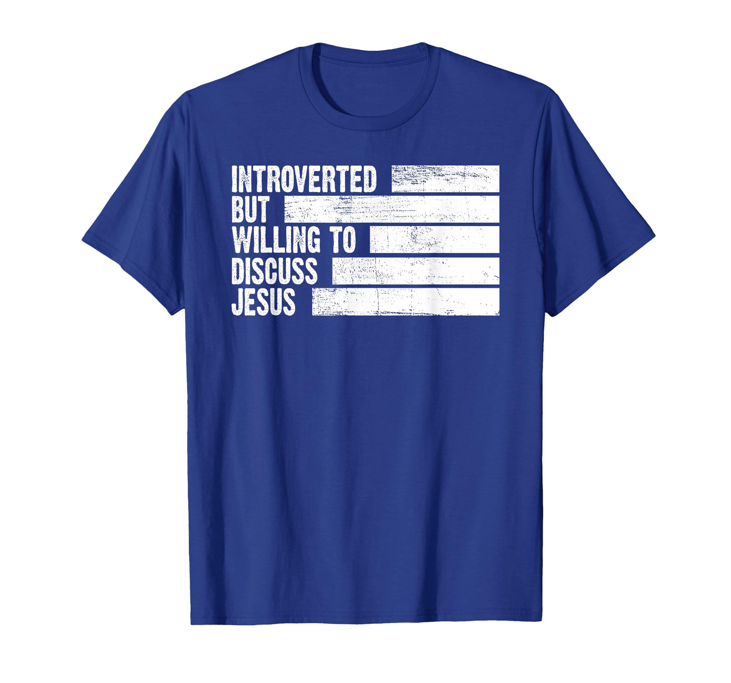 Introverted But Willing To Discuss Jesus Cute Christianity T-Shirt
