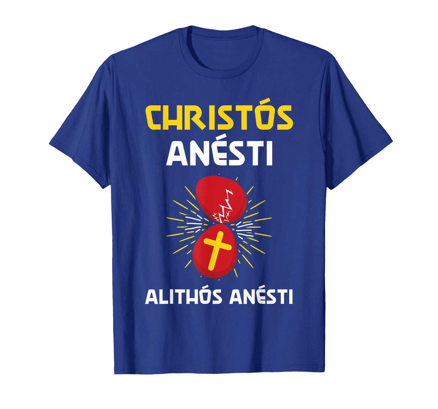 Christos Anesti Paschal Greeting Greek Easter T-Shirt