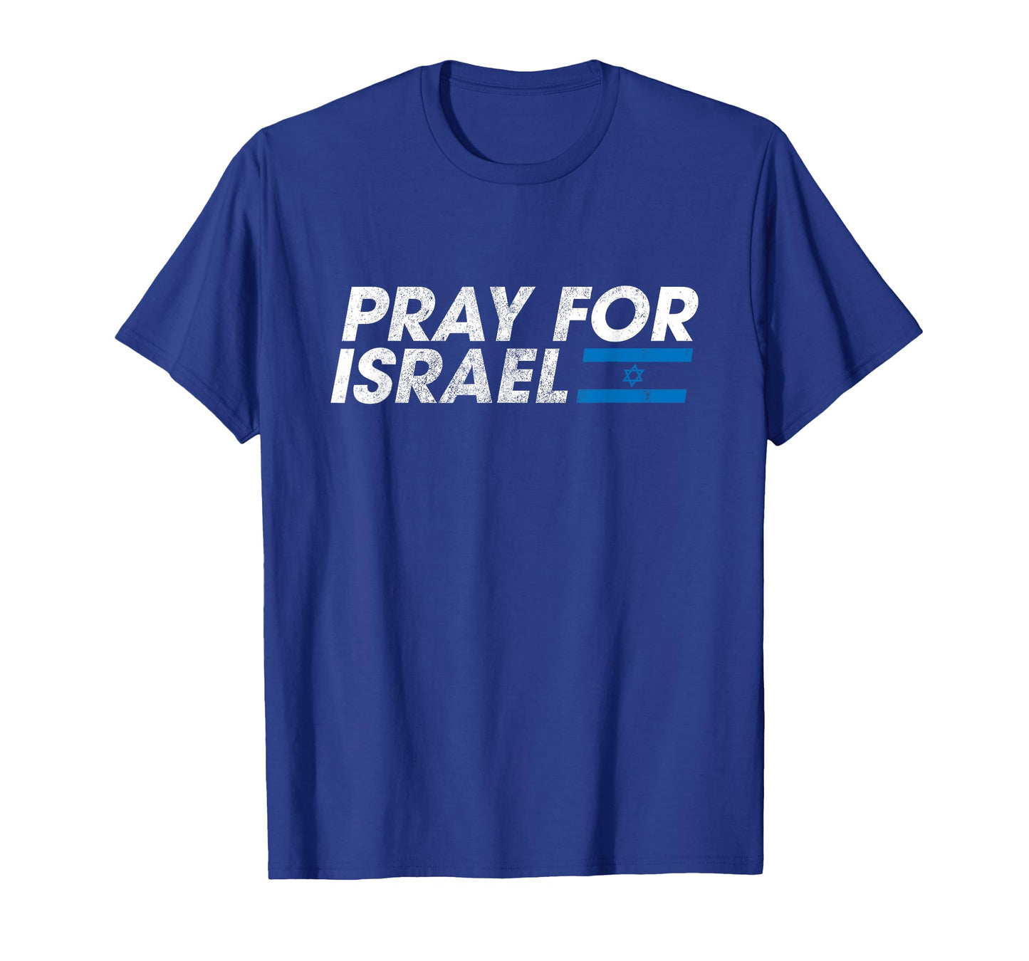 Pray for Israel Psalm 122 6 Israel Flag Christian Inspiring T-Shirt