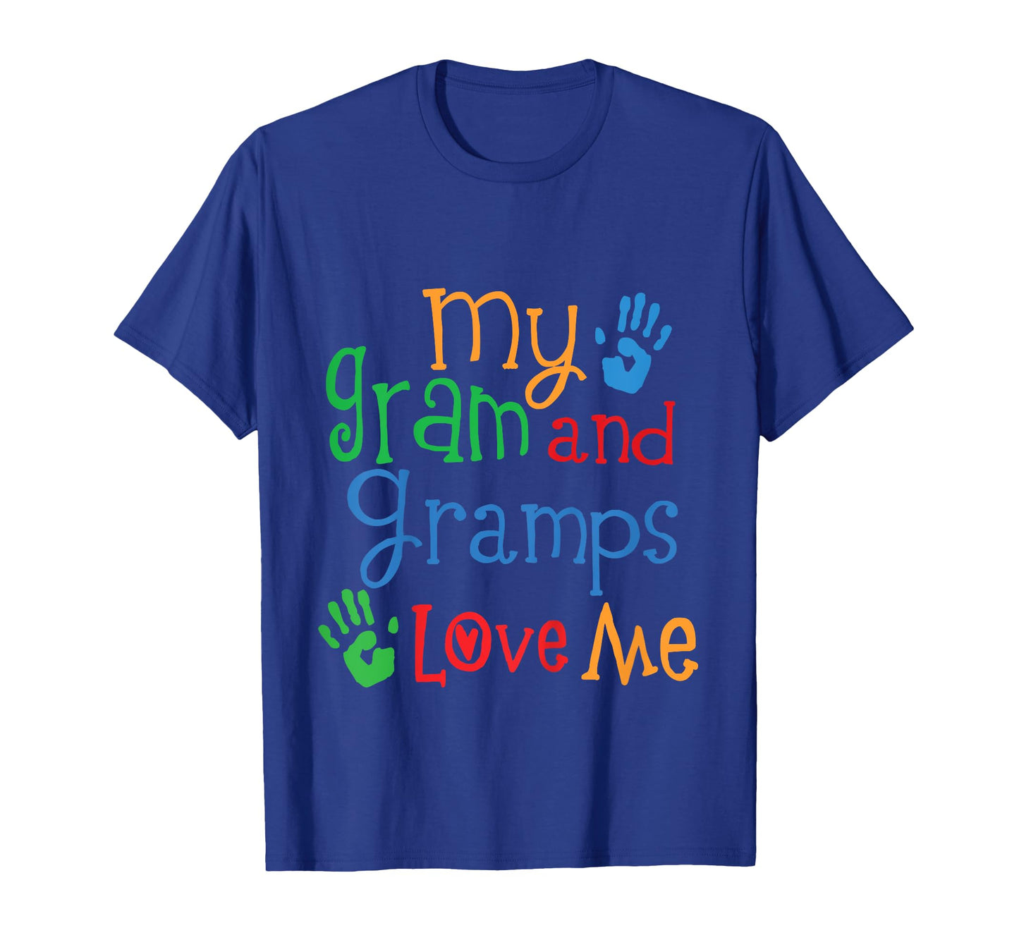 Kids My Gram And Gramps Love Me Grandkids T-Shirt