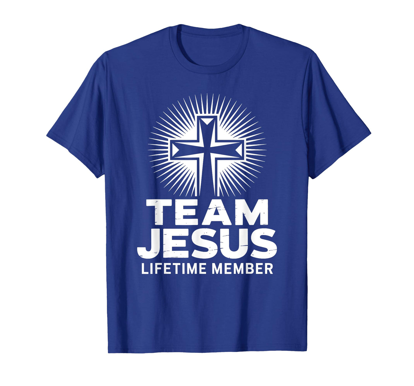 Member of Team Jesus Cross Christian Saying Bible Faith T-Shirt