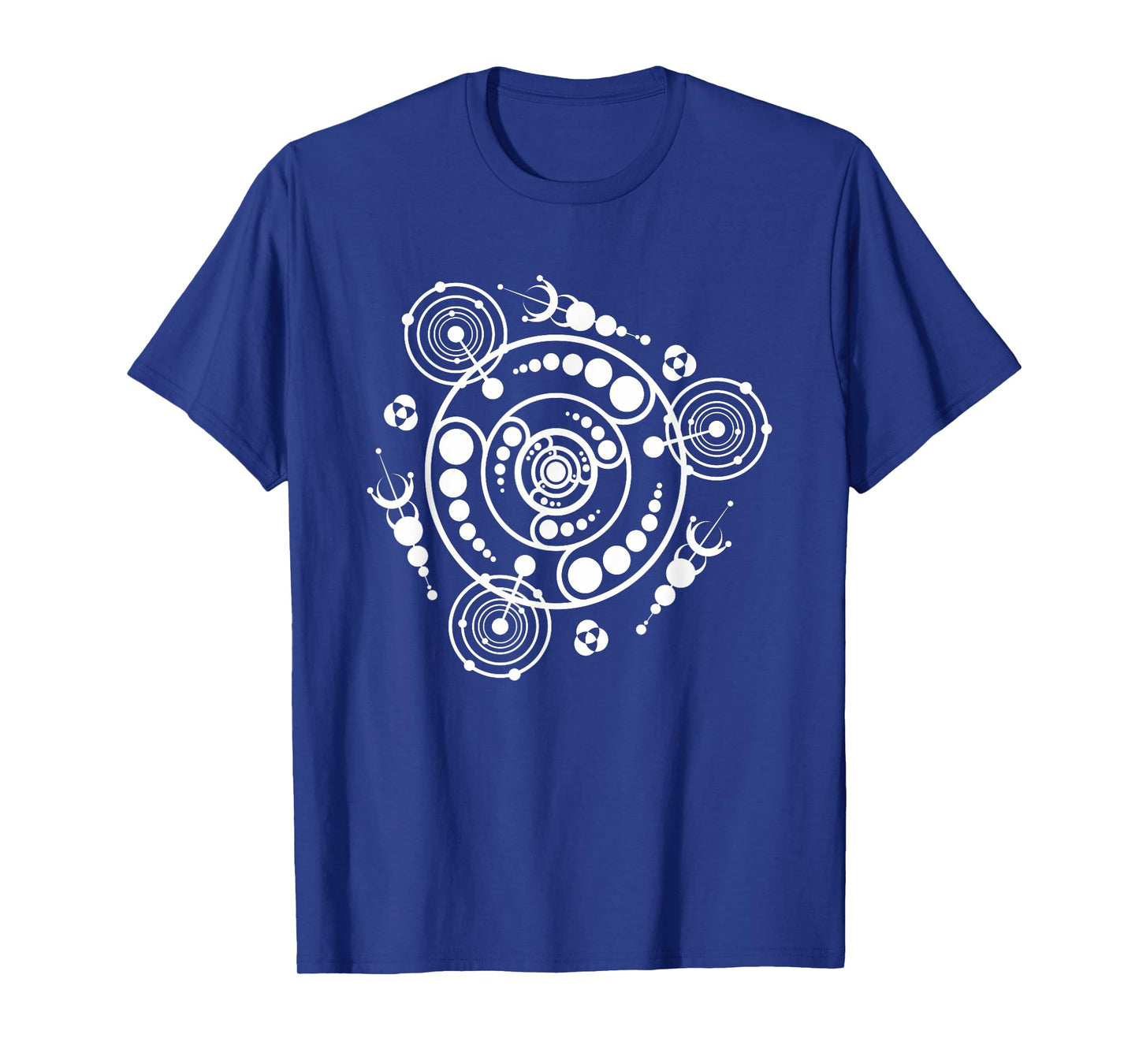 Crop Circle Space Alien Galaxy UFO Illustration Art Designer T-Shirt