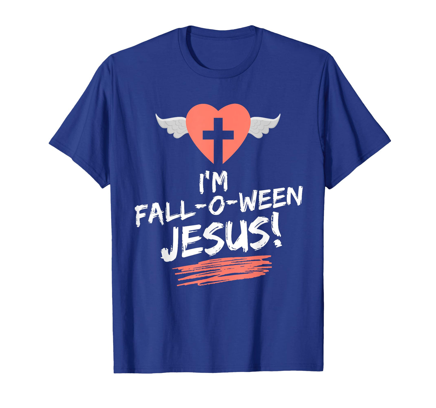 Christian Thanksgiving Halloween I'm Fall-O-Ween Jesus Funny T-Shirt