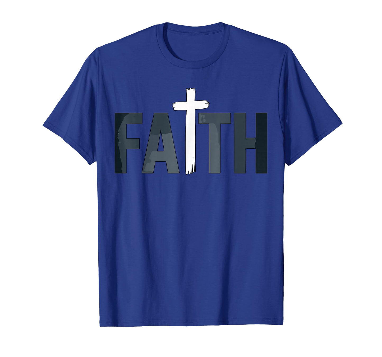 Faith with Cross Christian Religious T-Shirt