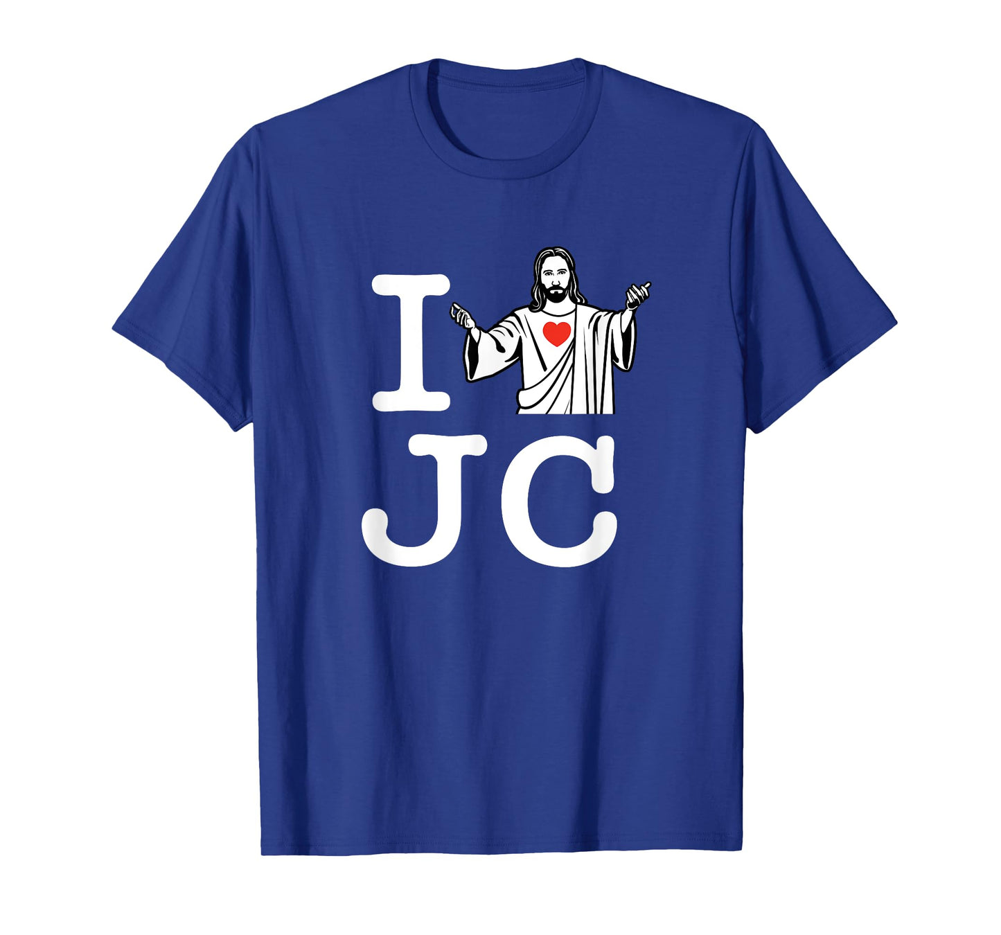 I Love JC T-Shirt White, Jesus Christ Tee Shirt T-Shirt