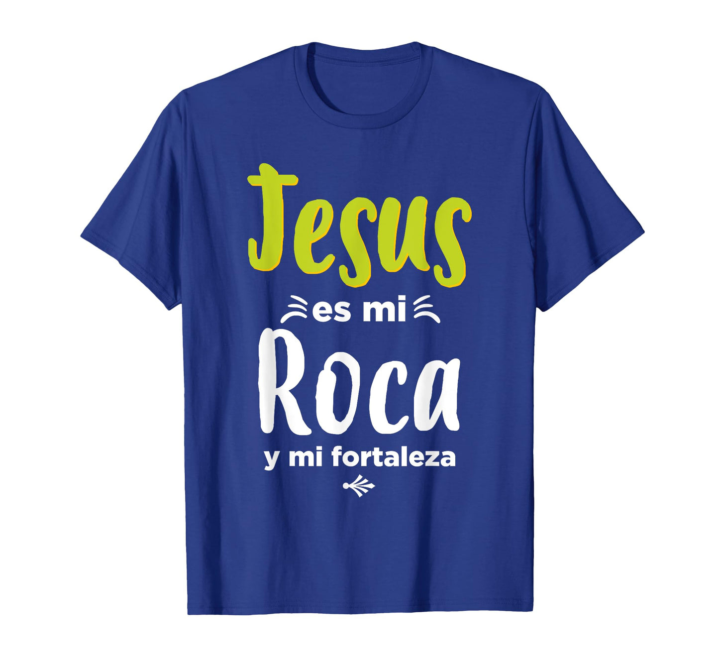 Jesus es mi roca Spanish Christian T-Shirt