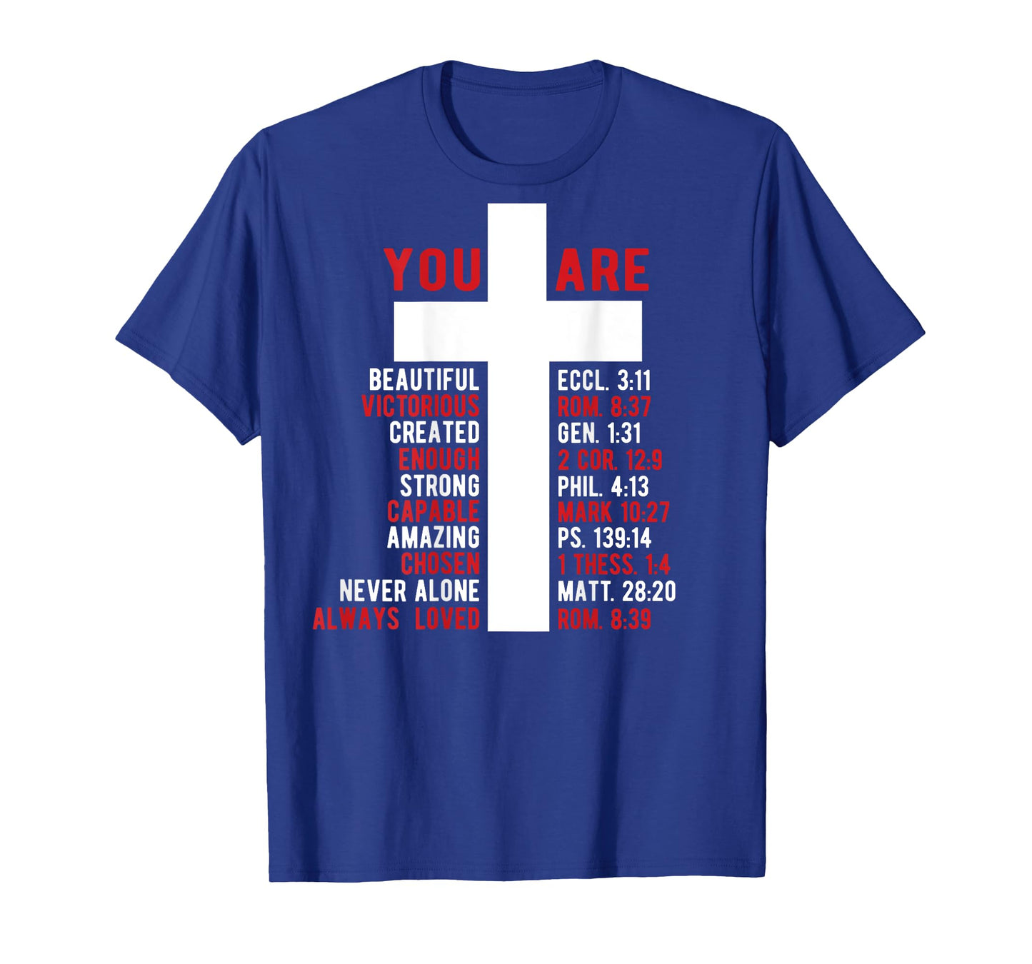 Jesus Never God Says You Bless The Way The Truth ART ON BACK T-Shirt