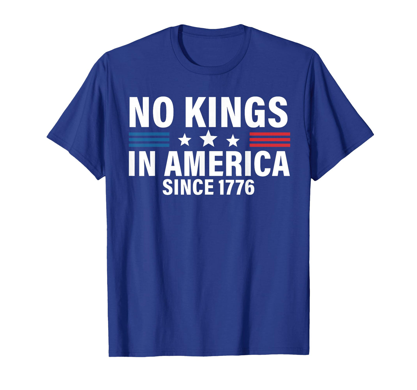 Independence day 4th of july 1776 no kings T-Shirt