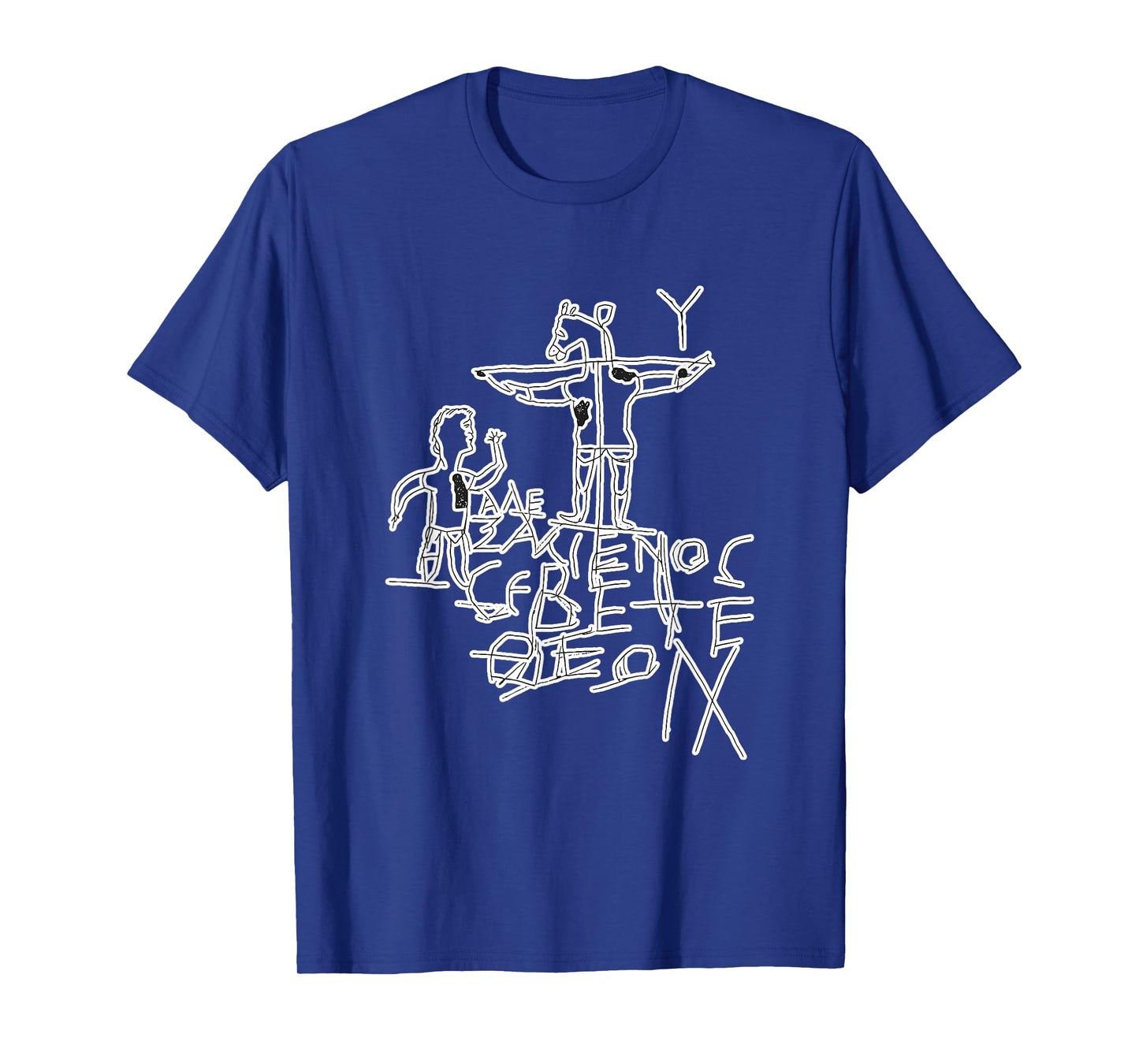 Alexamenos Graffiti - Graffito - Roman - Jesus - Christian T-Shirt