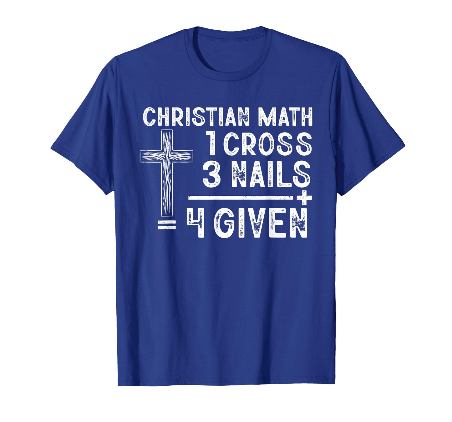Christian Math Funny Christ Follower Religion Math Lover T-Shirt