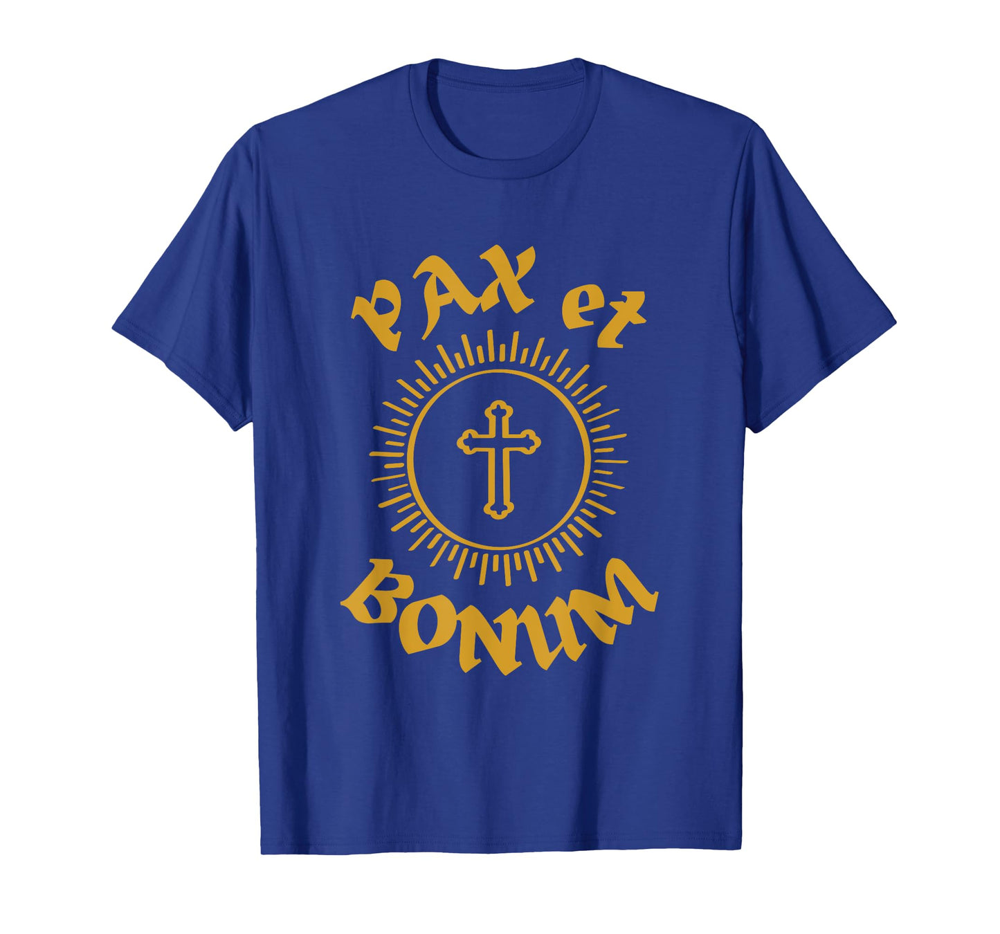 Pax et Bonum. Saint Francis Christian message gift T-Shirt