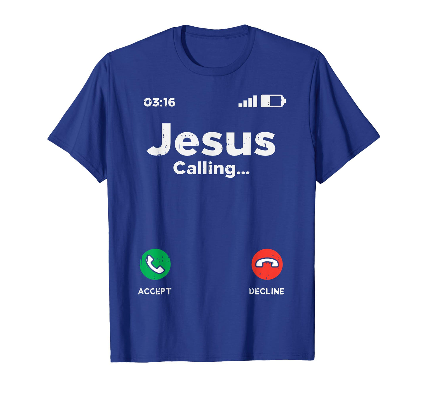 Jesus Calling God Christ Faith Religious Christian Gift T-Shirt