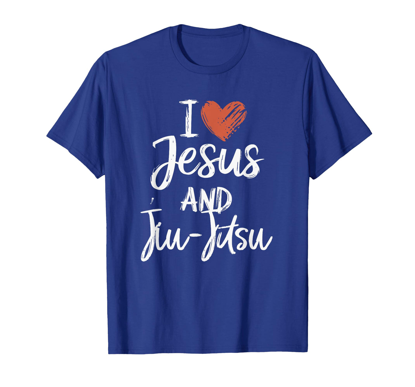 I Love Jesus And Jiu-Jitsu Christian Religious Jiu-Jitsu T-Shirt
