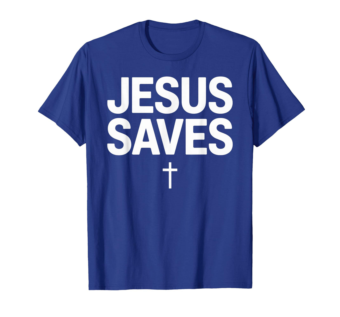 Jesus Saves Cross Christian Religious Faith Mens T-Shirt