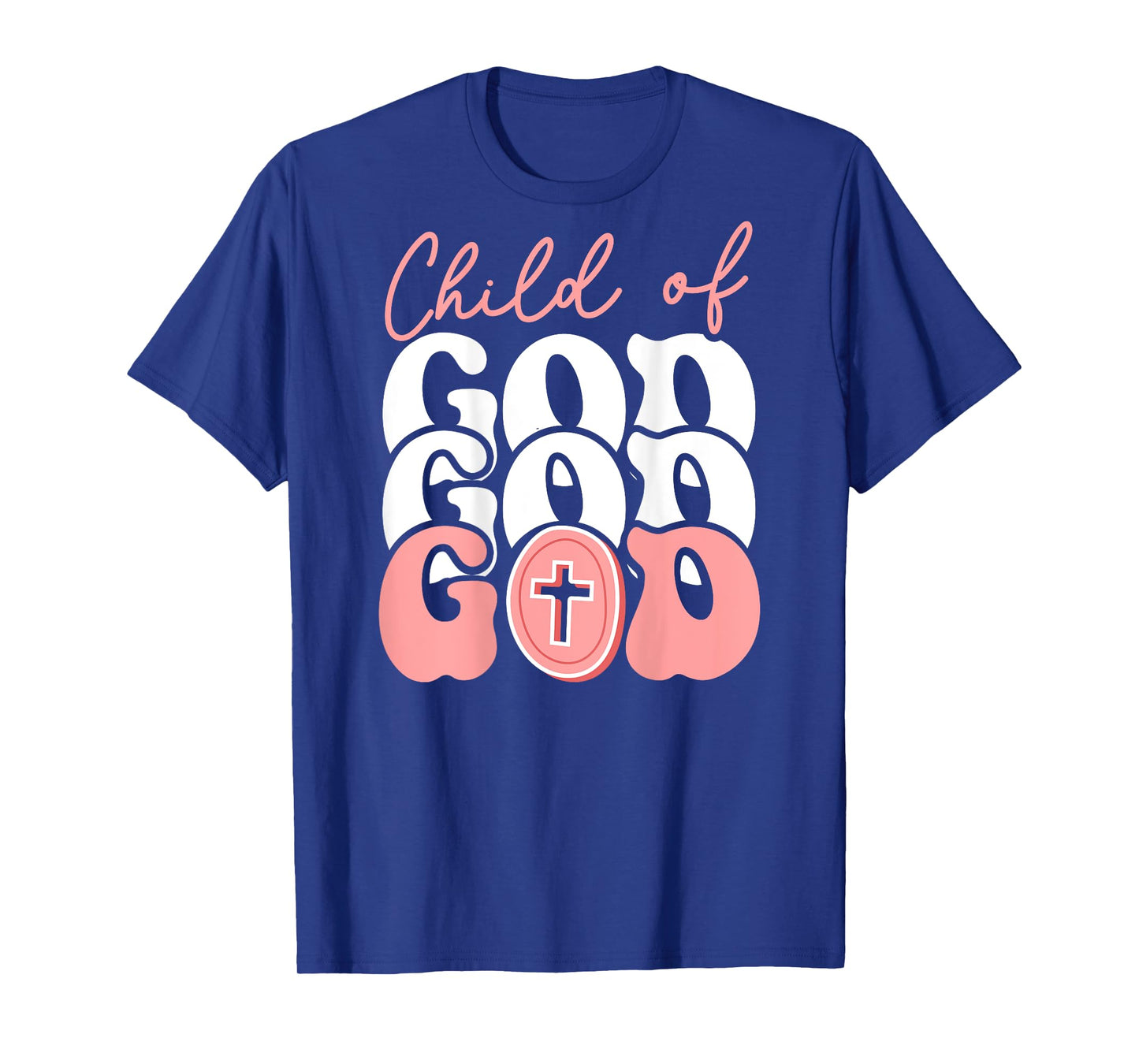 A Child of God The Way The Truth The Life Jesus Art ON Back T-Shirt