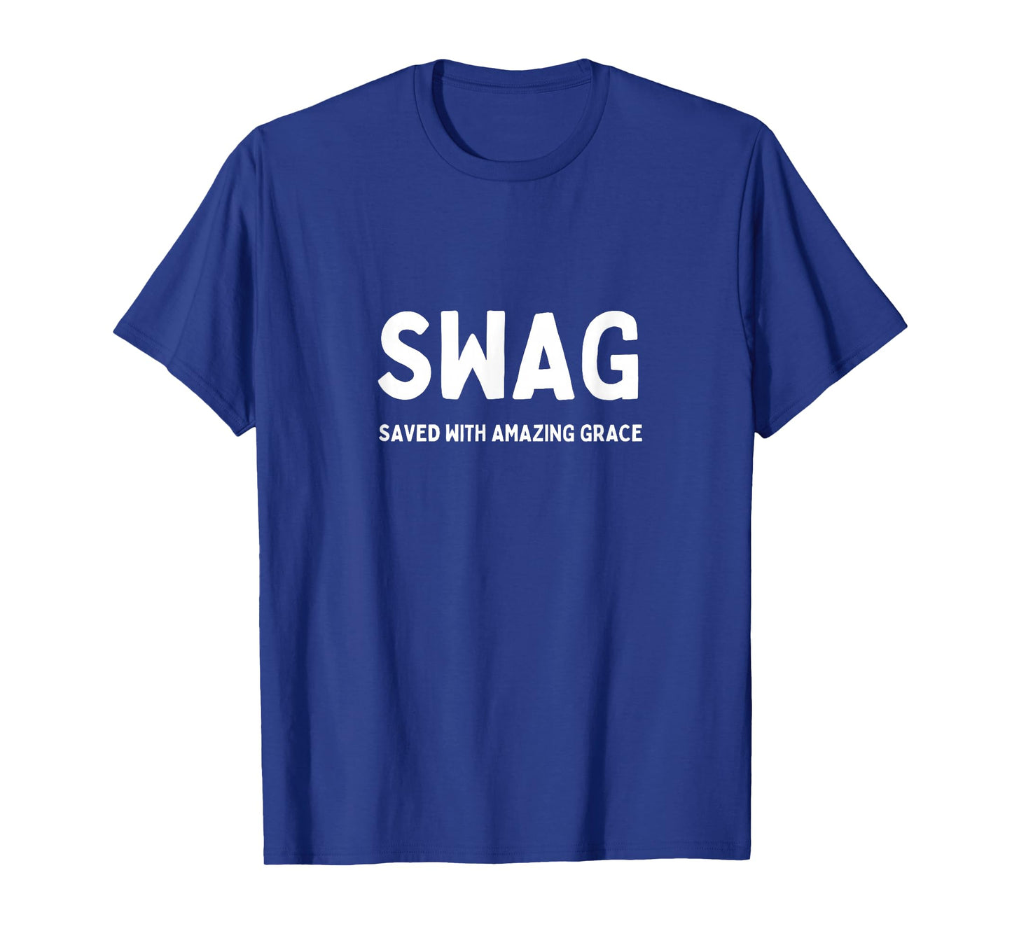 Swag Saved with Amazing Christian Acronym Faith Graphi T-Shirt