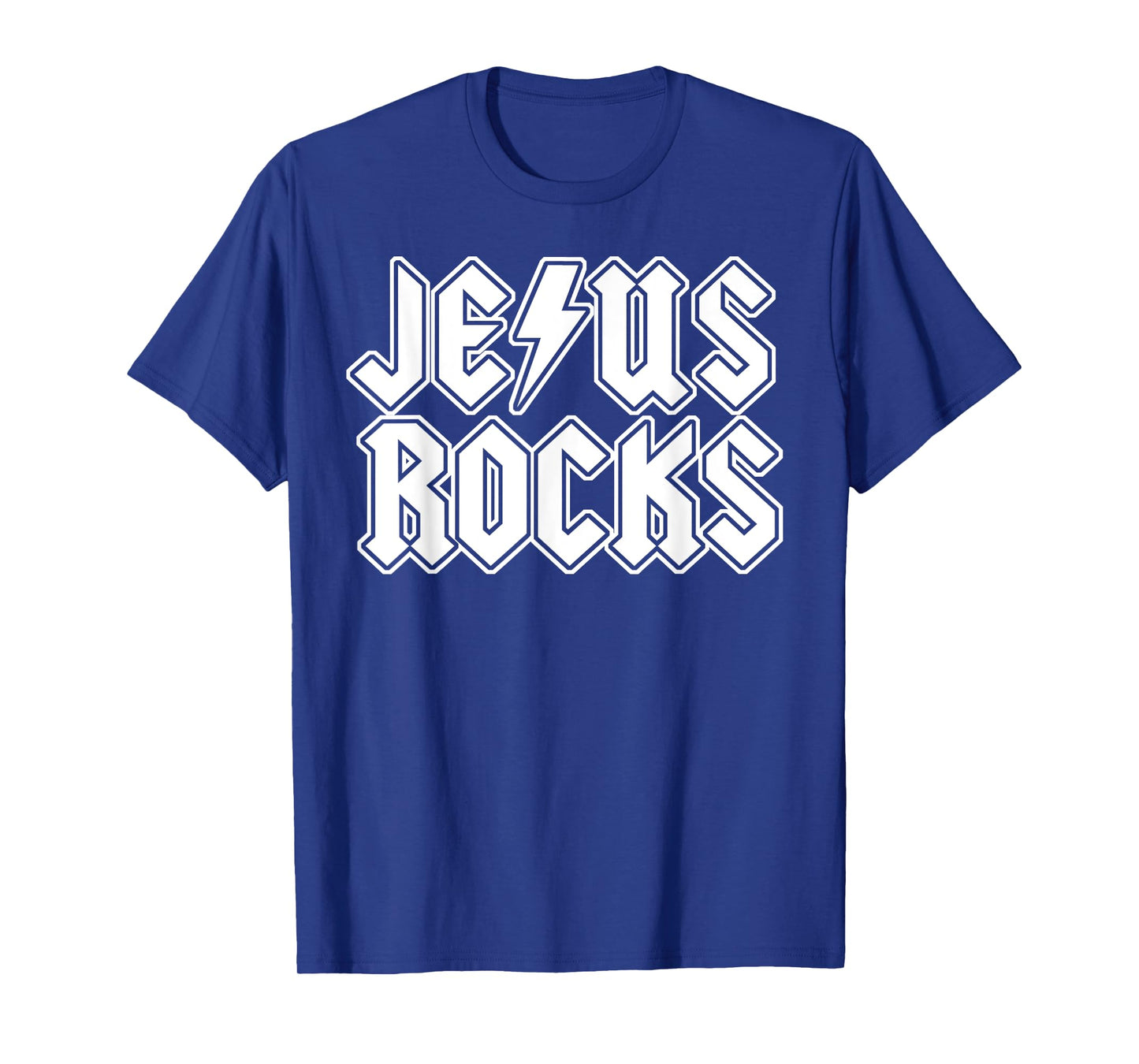 Jesus Rocks funny Christian Rocker Jesus Rocks T-Shirt