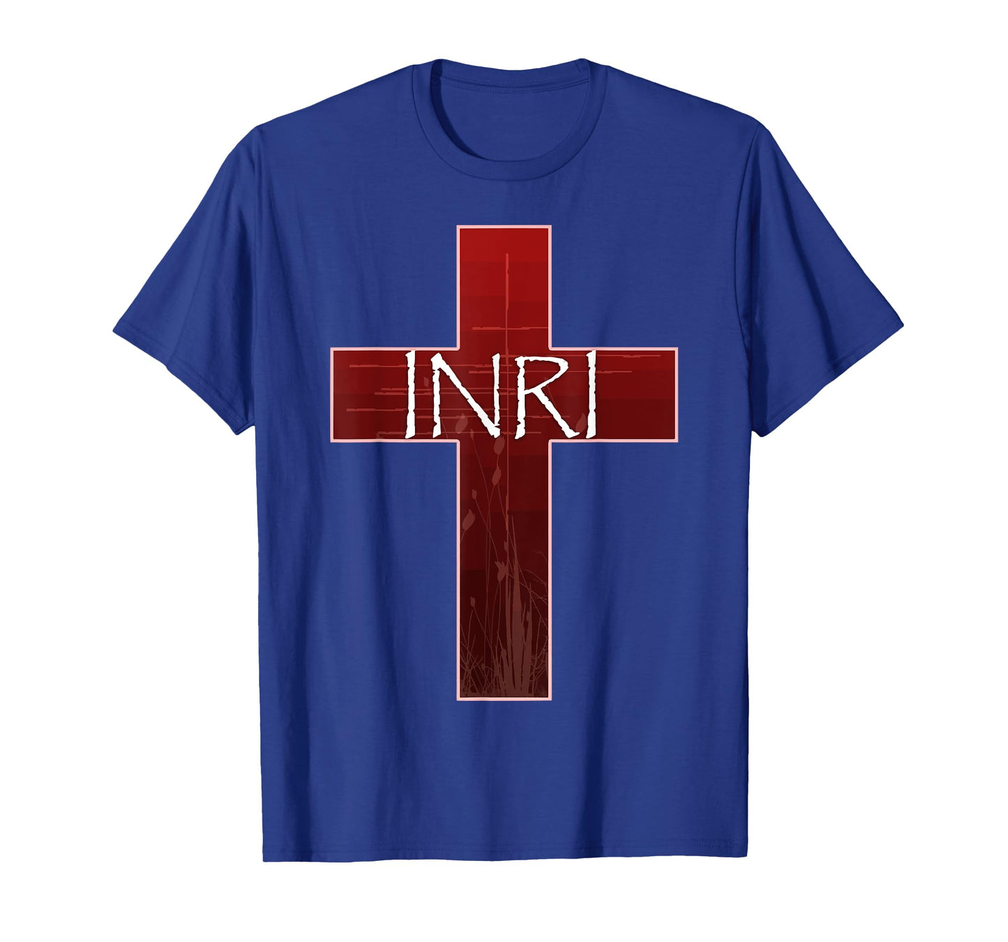 INRI Cross Crucifix Jesus Catholic Easter King of Jews Latin T-Shirt