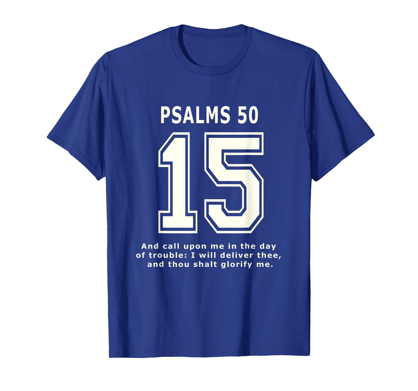 Psalms 15 Team Sports Bible Verse Christian Jersey T-Shirt